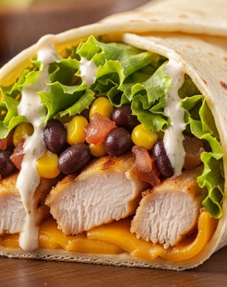 Chipotle Chicken Ranch Wrap