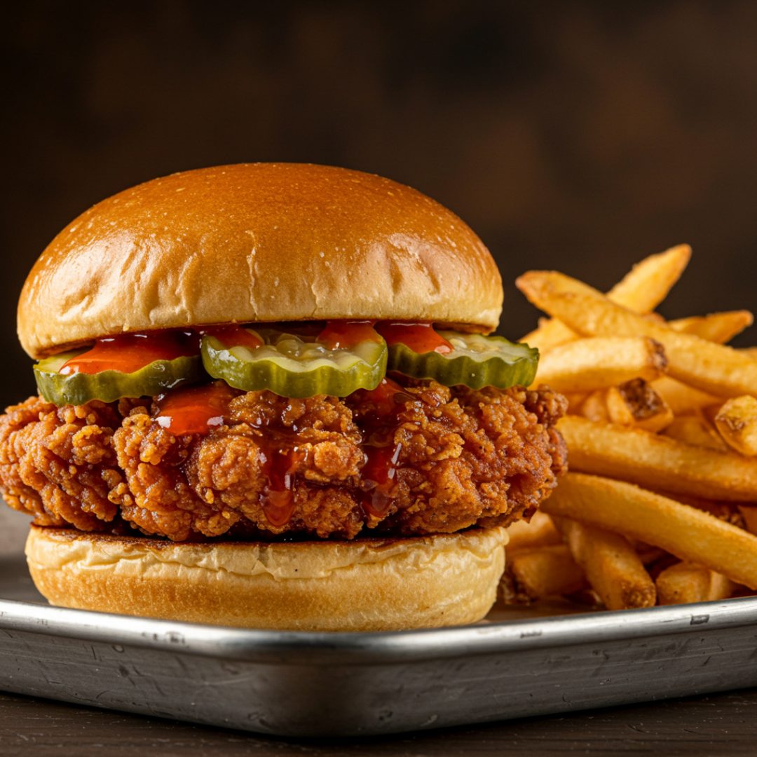 Honey-Hot Crispy Chicken
