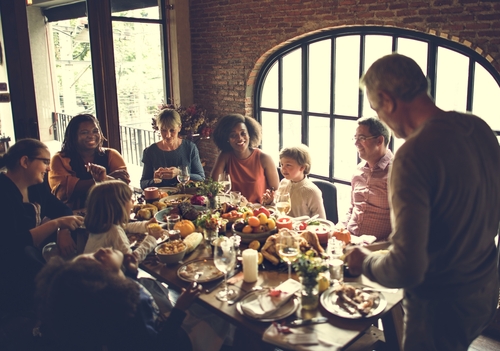 Thanksgiving,Celebration,Tradition,Family,Dinner,Concept